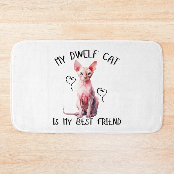 Item preview, My Dwelf Cat Is My Best Friend designed and sold by Viikis.