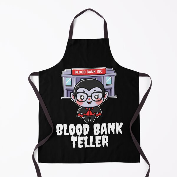 Artikelvorschau, Blutbank-Kassierer - Vampir Halloween entworfen und verkauft von KEF Custom.