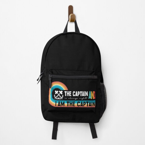 Item preview, The Captain Is Always Right – And I Am The Captain Funny Vintage Nautical designed and sold by CHAKSTYLE.