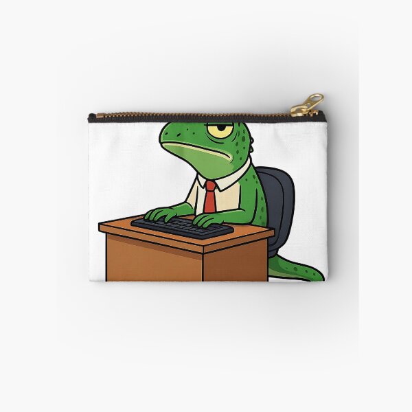 Item preview, Current Mood Lizard Meme | Funny Office Work Cartoon designed and sold by Sitred123.