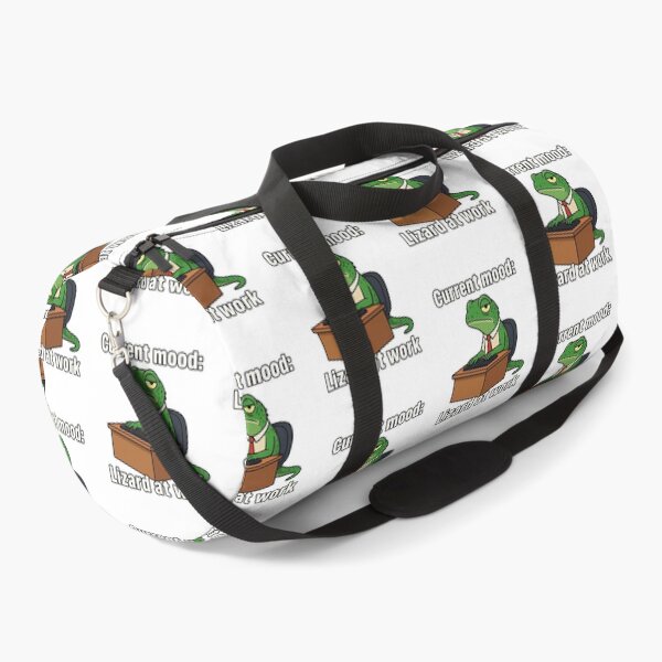 Item preview, Current Mood Lizard Meme | Funny Office Work Cartoon designed and sold by Sitred123.