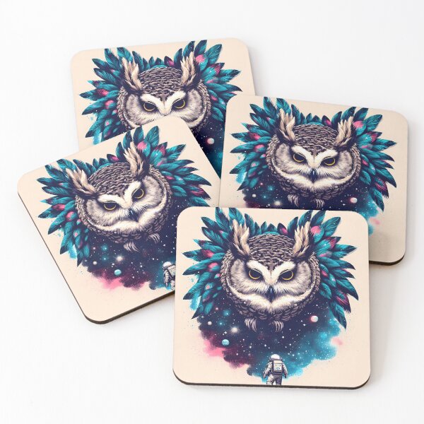 Item preview, a Cosmic Owl designed and sold by jznq.