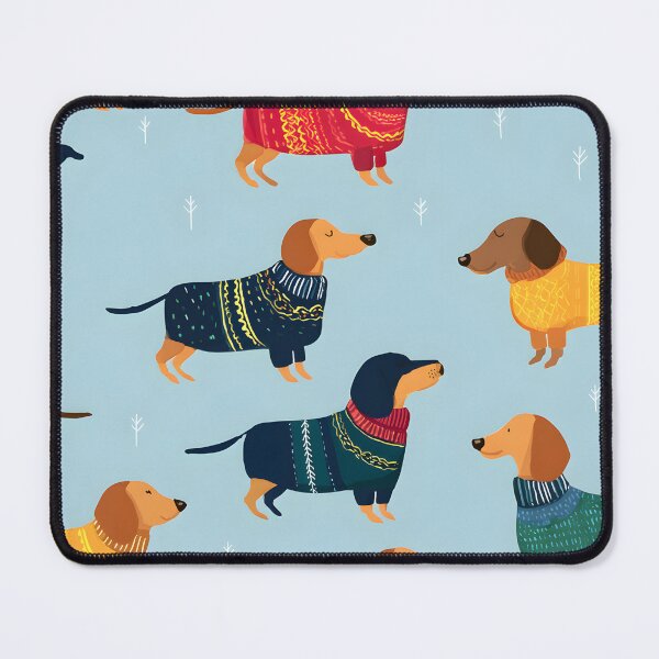 Item preview, Winter Dachshund designed and sold by DerSenat.