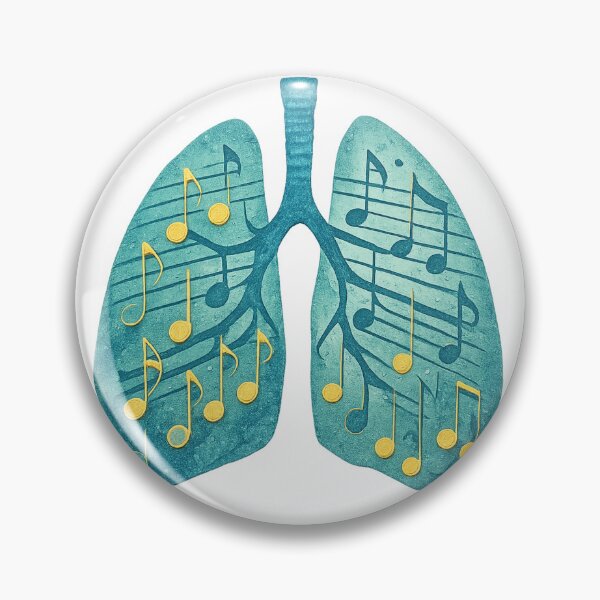 Item preview, Pulmonary Music Therapist - Respiratory Rhythm Art - RT Specialist Gift designed and sold by TONSNAP.