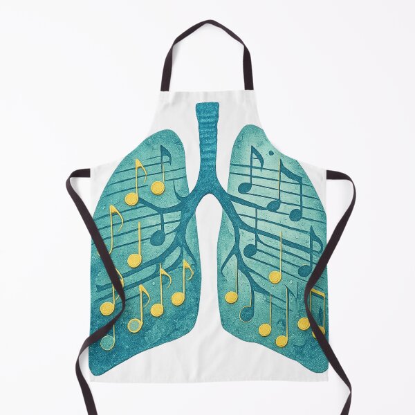 Item preview, Pulmonary Music Therapist - Respiratory Rhythm Art - RT Specialist Gift designed and sold by TONSNAP.