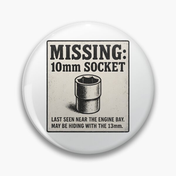 Item preview, Missing 10mm Socket Wanted Poster designed and sold by TypeShift.