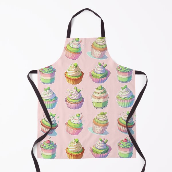 Item preview, Kawaii Matcha Dessert – Cute Japanese Anime Manga Style Sweets designed and sold by Sugar Wisdom .