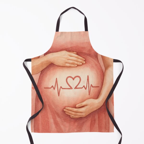 Item preview, "L&D Heartbeat Guardian - Birth Miracle Art - Labor Nurse Gift designed and sold by TONSNAP.
