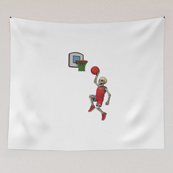 Item preview, Dead Dunk – Skeleton Basketball Slam designed and sold by PhilllandArt.