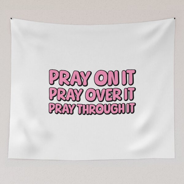 Item preview, Pray On It! Pink Girlie designed and sold by PMCreative.