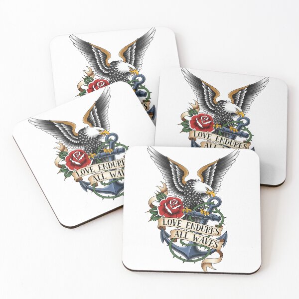 Item preview, Love Endures Tattoo  designed and sold by P1yu5h.