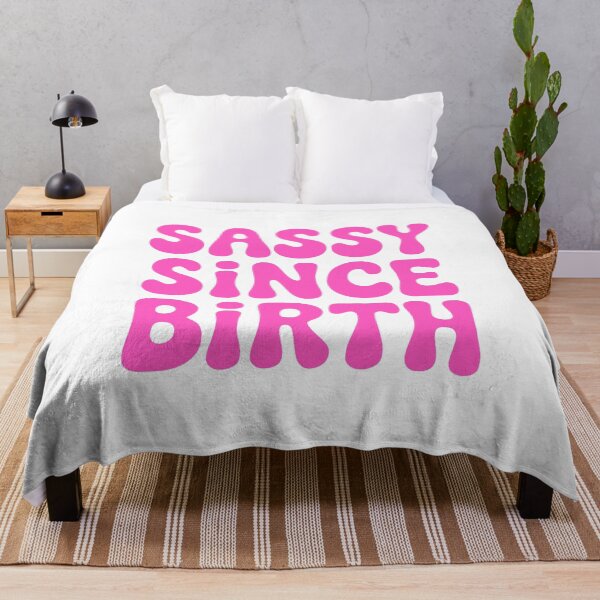 Item preview, Sassy Since Birth! Pink Girl designed and sold by PMCreative.