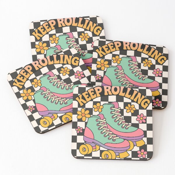 Item preview, Keep Rolling Vintage Rollerskates designed and sold by Faith & Joy by Lulu.