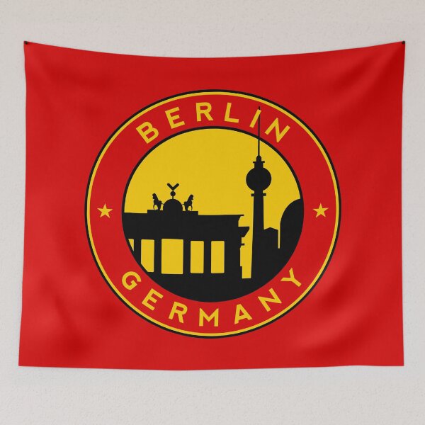 Item preview, Badge of Berlin, Germany, Deutschland designed and sold by almadigitalarts.