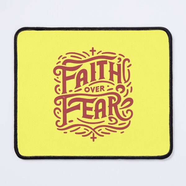 Item preview, Faith over Fear - Christian Art designed and sold by PixelorArtworks.