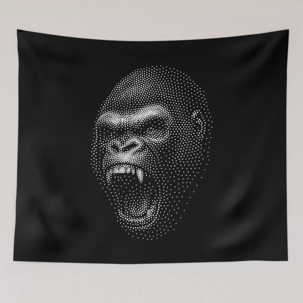 Item preview, Stipple Gorilla Roar 2 designed and sold by artomazo.