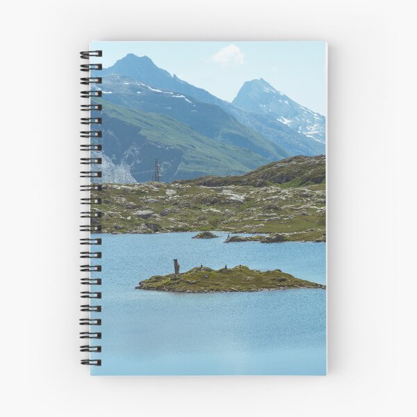Item preview, Alpine Lake in the Swiss Mountains designed and sold by alicjamiekina.