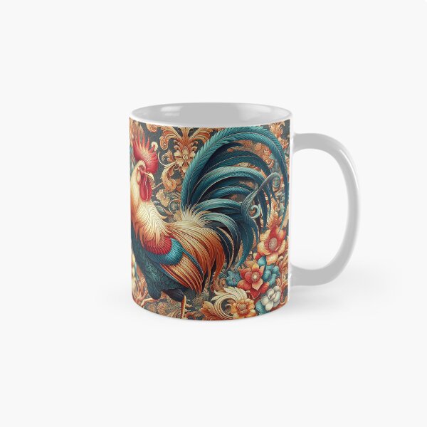 Item preview, Thai Motifs and the Rooster: A Cultural Fusion   designed and sold by Vanich-Panich.
