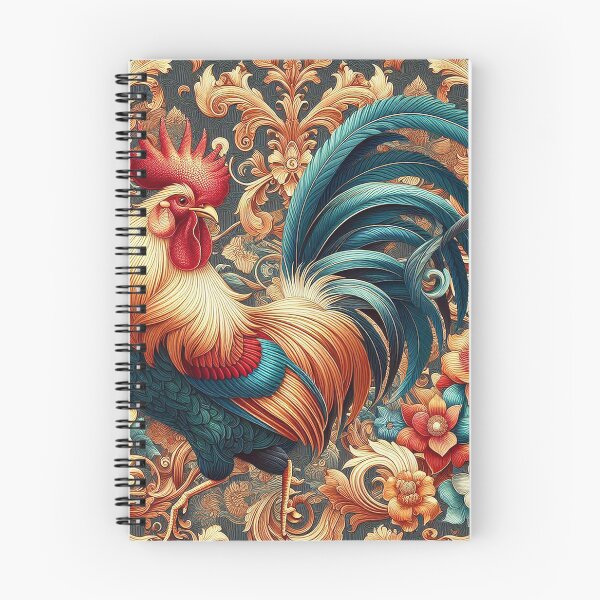 Item preview, Thai Motifs and the Rooster: A Cultural Fusion   designed and sold by Vanich-Panich.