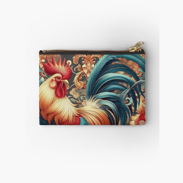 Item preview, Thai Motifs and the Rooster: A Cultural Fusion   designed and sold by Vanich-Panich.