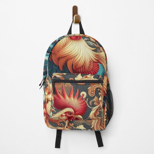 Item preview, Thai Motifs and the Rooster: A Cultural Fusion designed and sold by Vanich-Panich.