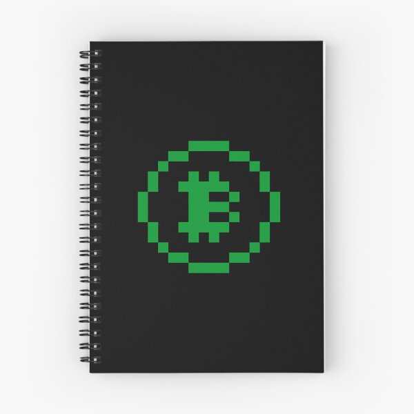 Item preview, Bitcoin Logo 8-Bit – Pixel Art B Green Symbol Design designed and sold by CyberRex.