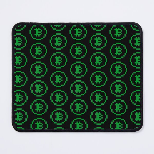 Item preview, Bitcoin Logo 8-Bit – Pixel Art B Green Symbol Design designed and sold by CyberRex.