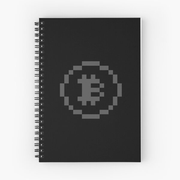 Item preview, Bitcoin Logo 8-Bit – Pixel Art B Grey Symbol Design designed and sold by CyberRex.
