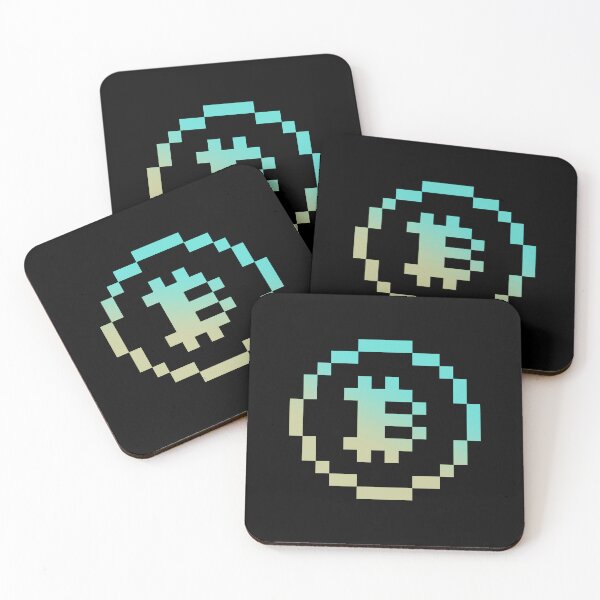 Item preview, Bitcoin Logo 8-Bit – Pixel Art B Psychedelic Symbol Design designed and sold by CyberRex.