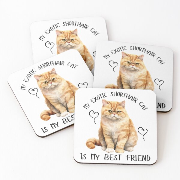 Item preview, My Exotic Shorthair Cat Is My Best Friend designed and sold by Viikis.