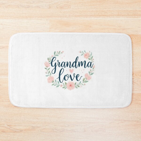 Item preview, Grandma Love – Floral Typography Design designed and sold by artsdesignpro.