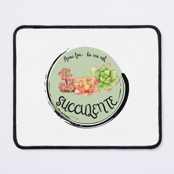 Item preview, Succulent plant motif with pun designed and sold by The-Fluffy-Paws.