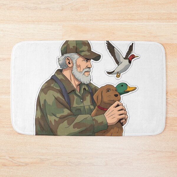 Item preview, fowl dog stickers Old Man designed and sold by pawsome purrfect.