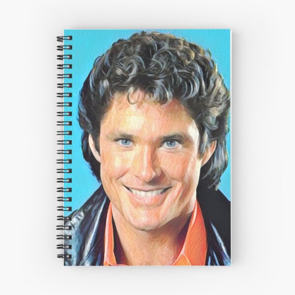 Item preview, David Hasselhoff portrait designed and sold by Pinkgnomie.