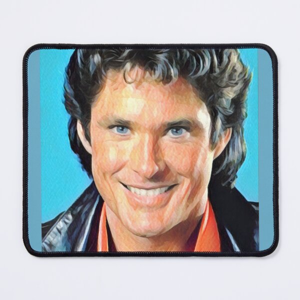 Item preview, David Hasselhoff portrait designed and sold by Pinkgnomie.