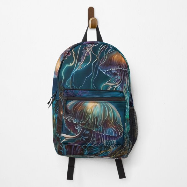 Item preview, Fluorescent jellyfish in the deep sea designed and sold by TresenRaya.