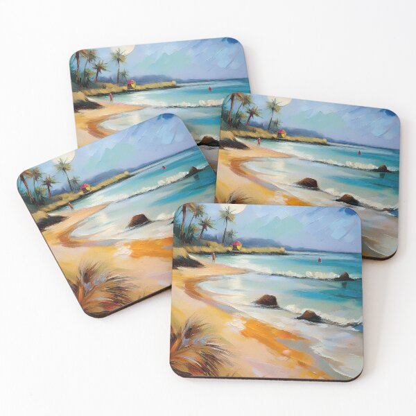 Item preview, Tranquil Shoreline-Painting designed and sold by RockitBaby.