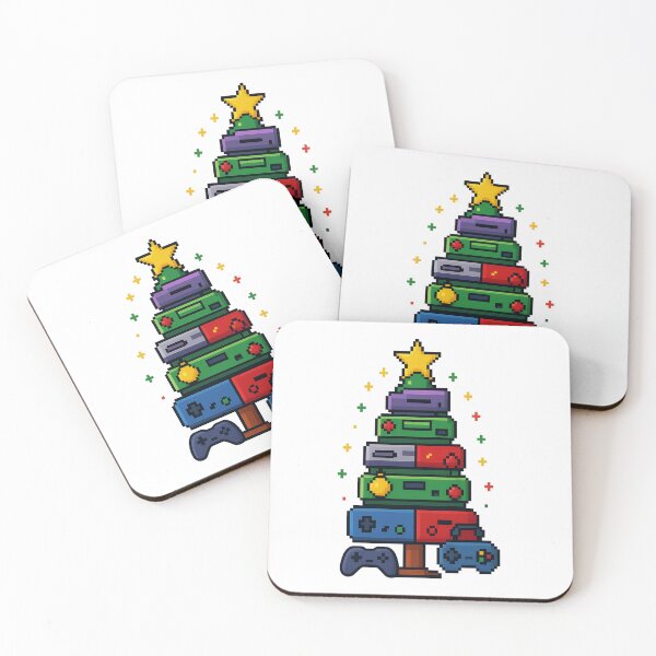 Item preview, Retro Gaming Christmas Tree Gamer Console designed and sold by FlipFlop7.