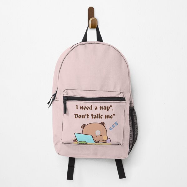 Item preview, "Sleepy Bear – I Need a Nap, Don’t Talk to Me" Cute Sticker designed and sold by Doodle Drift .