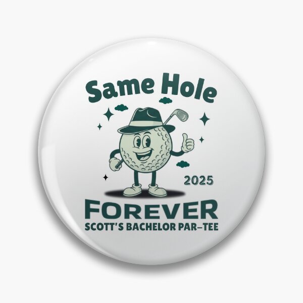 Item preview, Same Hole Forever Bachelor Party Custom Golf Bachelor Party Merch Groomsman Matching Party  The Guys Weekend Groomsman Gift designed and sold by MotivaChic.