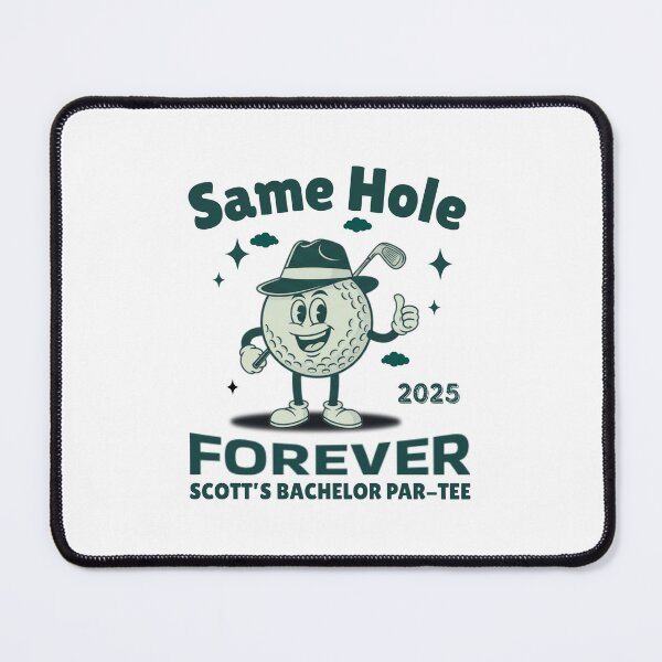 Item preview, Same Hole Forever Bachelor Party Custom Golf Bachelor Party Merch Groomsman Matching Party The Guys Weekend Groomsman Gift designed and sold by MotivaChic.