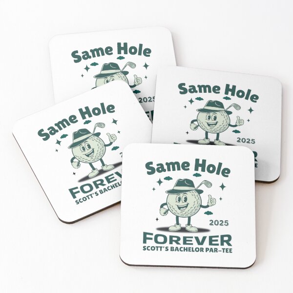 Item preview, Same Hole Forever Bachelor Party Custom Golf Bachelor Party Merch Groomsman Matching Party  The Guys Weekend Groomsman Gift designed and sold by MotivaChic.