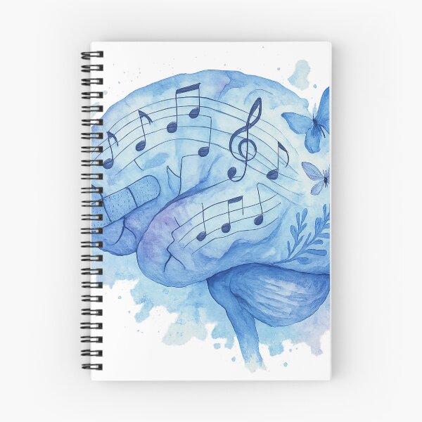 Item preview, Trauma Recovery Music Therapy - Neural Healing Art - Mental Health Gift designed and sold by TONSNAP.