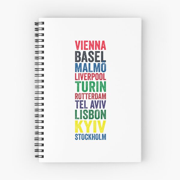 Item preview, ESC [Decade] Host Cities designed and sold by lazarusheart.