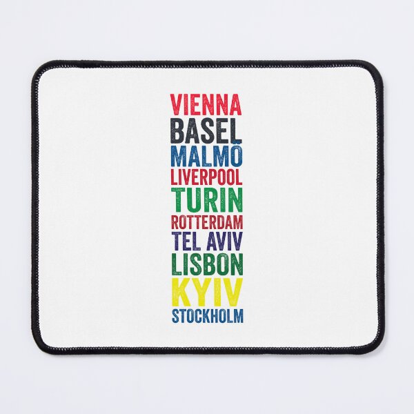 Item preview, ESC [Decade] Host Cities designed and sold by lazarusheart.