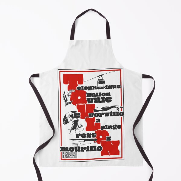 Item preview, What to do in Toulon, red and black symbols designed and sold by petiteToulon.