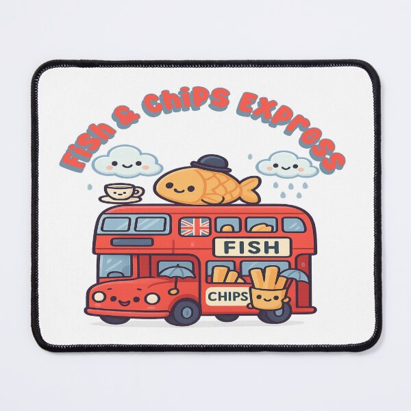 Item preview, London Fish & Chips Food Truck designed and sold by Globalcitytees.