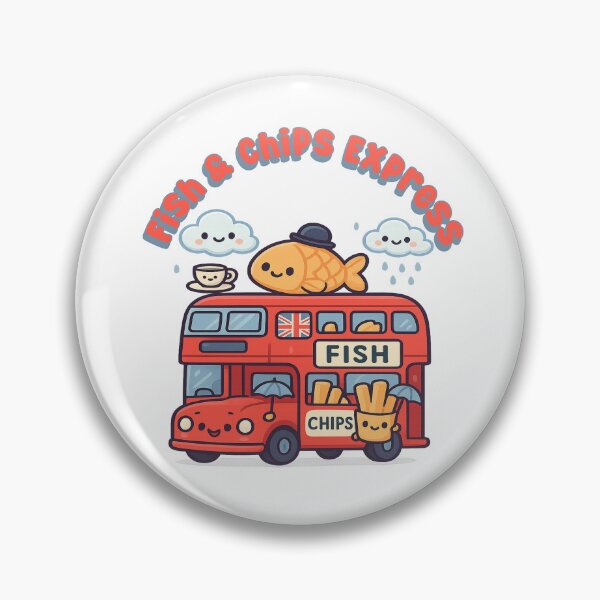 Item preview, London Fish & Chips Food Truck designed and sold by Globalcitytees.