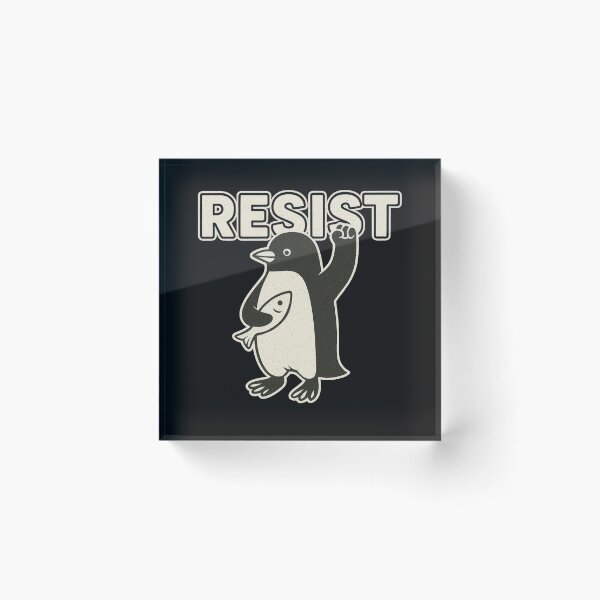 Item preview, Resist Penguin Essential designed and sold by flagylART.