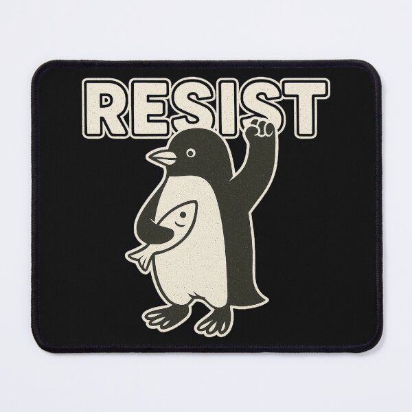 Item preview, Resist Penguin Essential designed and sold by flagylART.